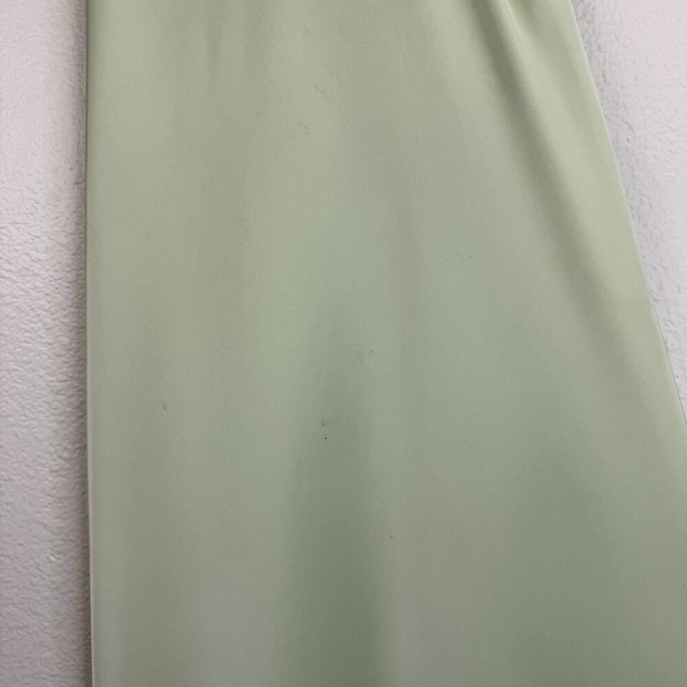 NWT Lioness x REVOLVE "About A Girl" Satin Maxi Slip Dress in Light Green/Lime ✨ - Picture 10 of 16
